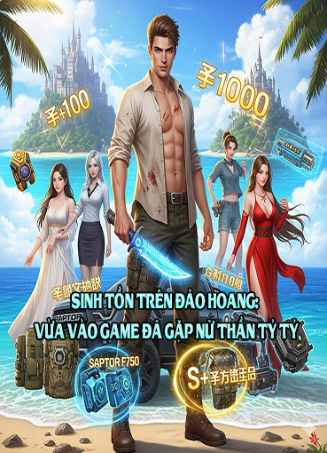 Sinh Tồn Trên Đảo Hoang: Vừa Vào Game Đã Gặp Nữ Thần Tỷ Tỷ (Dịch) (Full)